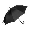 Купить Зонт-трость Reviver, черный с нанесением логотипа