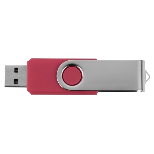Купить Флеш-карта USB 2.0 16 Gb Квебек, розовый с нанесением логотипа