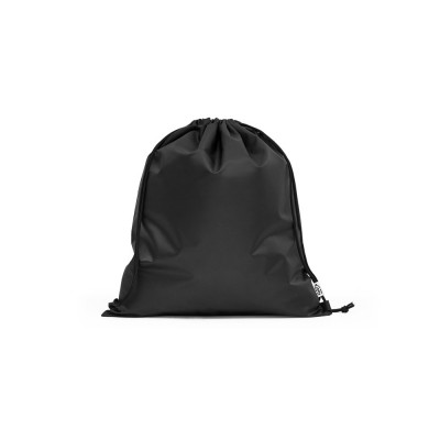 Купить PEMBA. Сумка-рюкзак из rPET, черный с нанесением логотипа