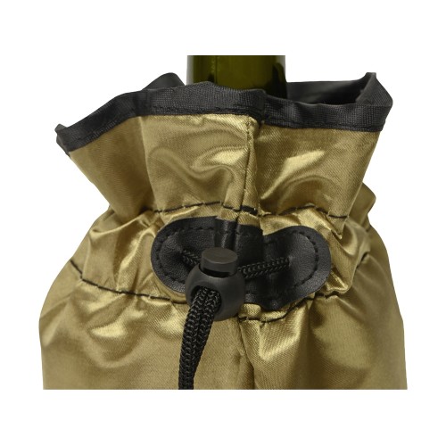 Купить PWC CHAMP. COOLER BAG GOLD/Охладитель для бутылки шампанского Cold bubbles, золотой с нанесением логотипа