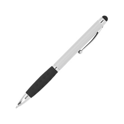 Купить Шариковая ручка SEMENIC со стилусом, серебристый с нанесением логотипа