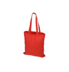 Сумка для шопинга Carryme 140 хлопковая, 140 г/м2, красный