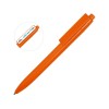 Купить Ручка пластиковая шариковая Mastic под полимерную наклейку, оранжевый с нанесением логотипа