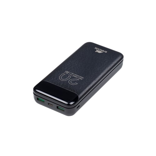 Купить RIVACASE VA2582 (20 000mAh), QC/PD 22.5W внешний аккумулятор с дисплеем, черный /24 с нанесением логотипа