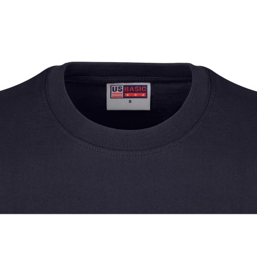 Купить Футболка Heavy Super Club с боковыми швами, мужская, темно-синий с нанесением логотипа