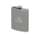 Купить Фляжка 240 мл Remarque soft touch, 304 сталь, светло-серый с нанесением логотипа