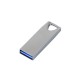 Купить USB 2.0-флешка на 512 Мбайт с мини чипом, компактный дизайн, стильное отверстие для цепочки с нанесением логотипа