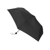 Купить Складной компактный механический зонт Super Light, черный с нанесением логотипа