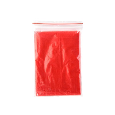 Купить Одноразмерный дождевик для взрослых SHAKA, красный с нанесением логотипа