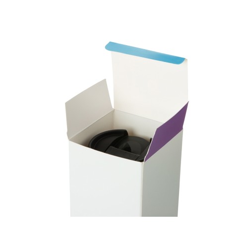 Купить Термокружка Double wall mug C1, soft touch, 350 мл, серый с нанесением логотипа