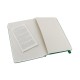 Купить Записная книжка Moleskine Classic (в линейку) в твердой обложке, Large (13х21см), зеленый с нанесением логотипа