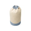 Купить Рюкзак-мешок Indiana хлопковый, 180гр, натуральный/светло-серый с нанесением логотипа