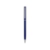 Купить Ручка металлическая шариковая Атриум, темно-синий с нанесением логотипа