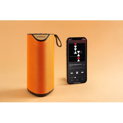 Купить Портативная акустика Rombica mysound Tetria Orange с нанесением логотипа