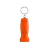 Купить Брелок-фонарик Каяма, оранжевый/белый с нанесением логотипа