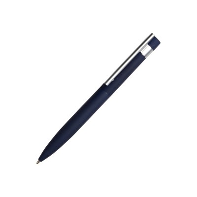 Купить Шариковая металлическая ручка Matteo, темно-синий с нанесением логотипа