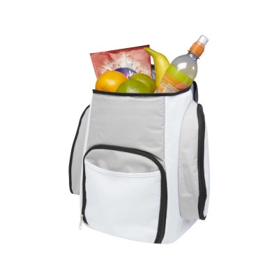 Купить Brisbane, рюкзак-холодильник, серый/белый с нанесением логотипа