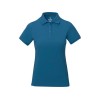 Купить Calgary женская футболка-поло с коротким рукавом, tech blue (деним) с нанесением логотипа