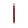 Купить Nooshin шариковая ручка из переработанного алюминия, синие чернила - Красный с нанесением логотипа
