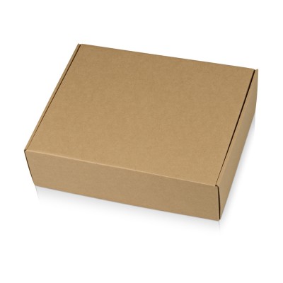 Купить Коробка подарочная Zand XL, крафт с нанесением логотипа