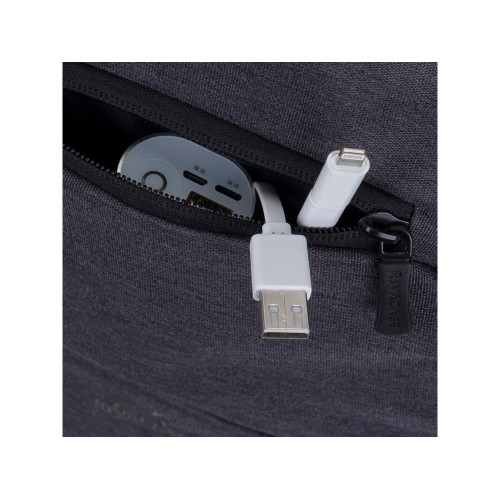 Купить RIVACASE 7760 black ECO рюкзак для ноутбука 15.6 с нанесением логотипа
