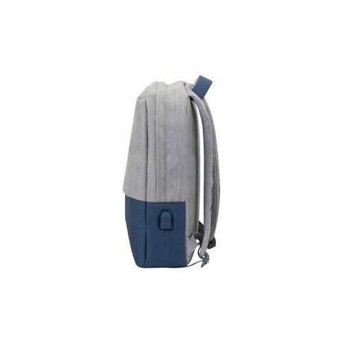 Купить RIVACASE 7562 grey/dark blue рюкзак для ноутбука 15.6'', серый/темно-синий с нанесением логотипа
