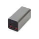 Купить Внешний аккумулятор для ноутбуков Main 65 Вт, 20000 mAh, серый с нанесением логотипа