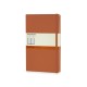 Купить Записная книжка Moleskine Classic (в линейку) в твердой обложке, Large (13х21см), оранжевый коралл с нанесением логотипа