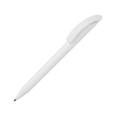 Купить Ручка пластиковая шариковая Prodir DS3 TMM, белый с нанесением логотипа