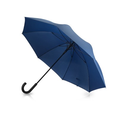 Купить Зонт-трость Lunker с большим куполом (d120 см), синий с нанесением
