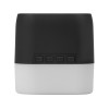 Купить Портативная колонка с подсветкой Deco, soft touch, черный с нанесением логотипа