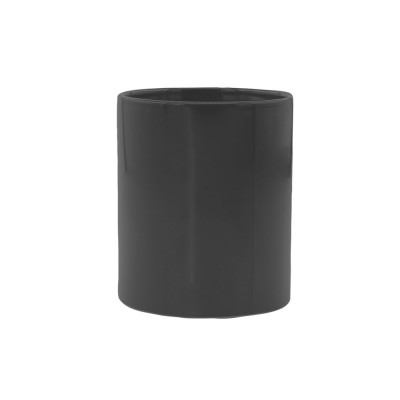 Купить Керамическая чашка PAPAYA 370 мл, черный с нанесением логотипа