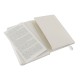 Купить Записная книжка Moleskine Classic (нелинованный) в твердой обложке, Pocket (9x14см), белый с нанесением логотипа
