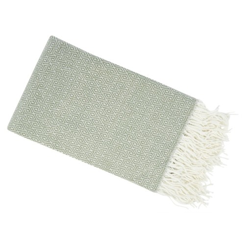Купить Летнее одеяло Zinnia, зеленый с нанесением логотипа