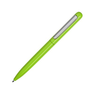 Купить Ручка металлическая шариковая Skate, зеленое яблоко/серебристый с нанесением