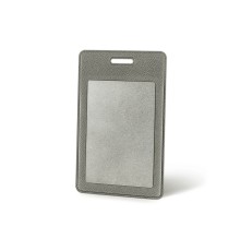 Вертикальный карман из экокожи для карты Favor, светло-серый