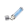 Купить USB-флешка на 32 ГБ, micro USB, синий с нанесением логотипа