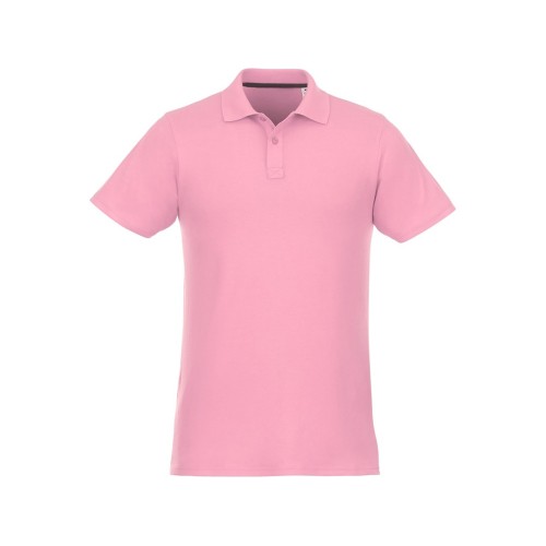 Купить Мужское поло Helios с коротким рукавом, light pink с нанесением логотипа Купить Мужское поло Helios с коротким рукавом, light pink с нанесением логотипа