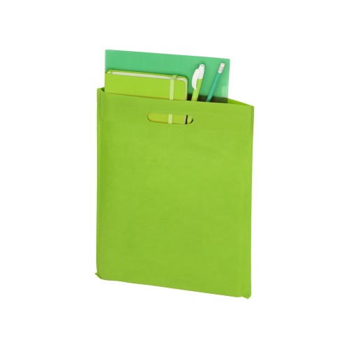 Купить Сумка для выставок Prime, зеленое яблоко с нанесением логотипа