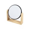 Купить Зеркало из бамбука Black Mirror, черный с нанесением логотипа