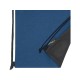 Купить Рюкзак со шнурком Ross из переработанного ПЭТ, heather navy с нанесением логотипа