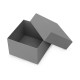 Купить Коробка подарочная Gem S, серебристый с нанесением логотипа