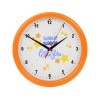 Купить Часы настенные разборные Idea, оранжевый с нанесением логотипа