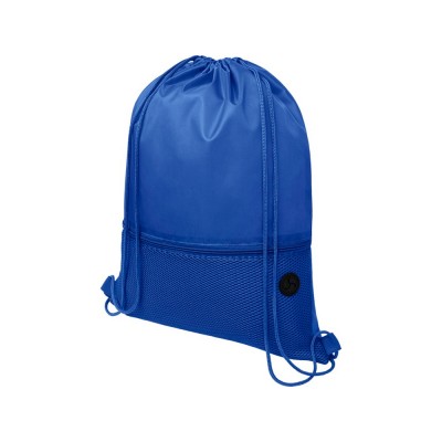 Купить Сетчастый рюкзак со шнурком Oriole, синий с нанесением