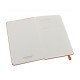 Купить Записная книжка Moleskine Classic (в линейку) в твердой обложке, Pocket (9x14см), оранжевый коралл с нанесением логотипа