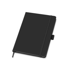 Блокнот ColorNote Black, твердая обложка A5, 80 листов, черный