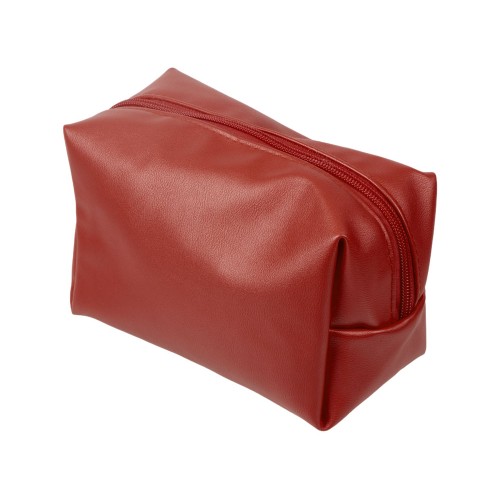 Купить Косметичка из эко-кожи Enio, красный с нанесением логотипа