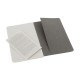 Купить Записная книжка Moleskine Cahier (в линейку, 3 шт.), Pocket (9х14см), серый с нанесением логотипа