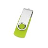 Купить Подарочный набор Flashbank с флешкой и зарядным устройством, зеленый с нанесением логотипа