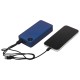 Купить Внешний аккумулятор Mild Pro c быстрой зарядкой QC/PD, 20 000 mAh, синий с нанесением логотипа